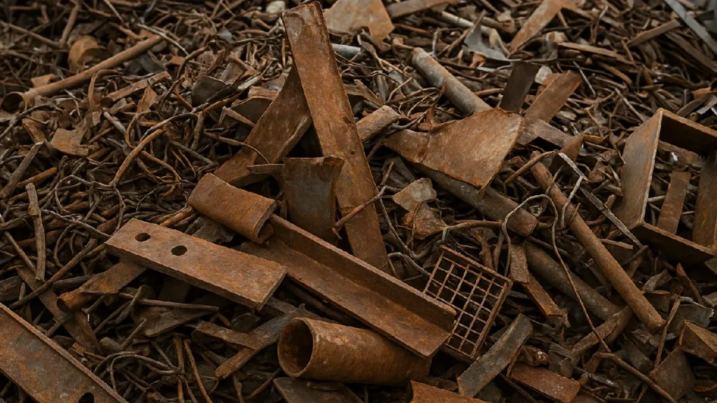 بازیافت ضایعات آهن